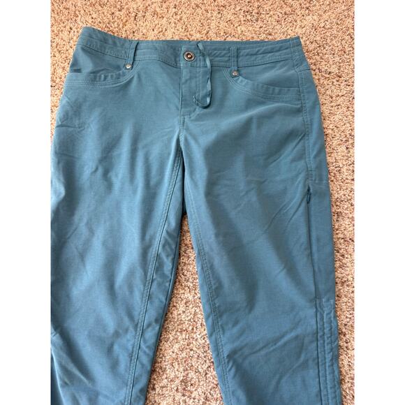 KUHL Woman's Jeans/Pants 6 SHORT (Petite), Teal/Blue, Lightweight performance - Picture 5 of 15